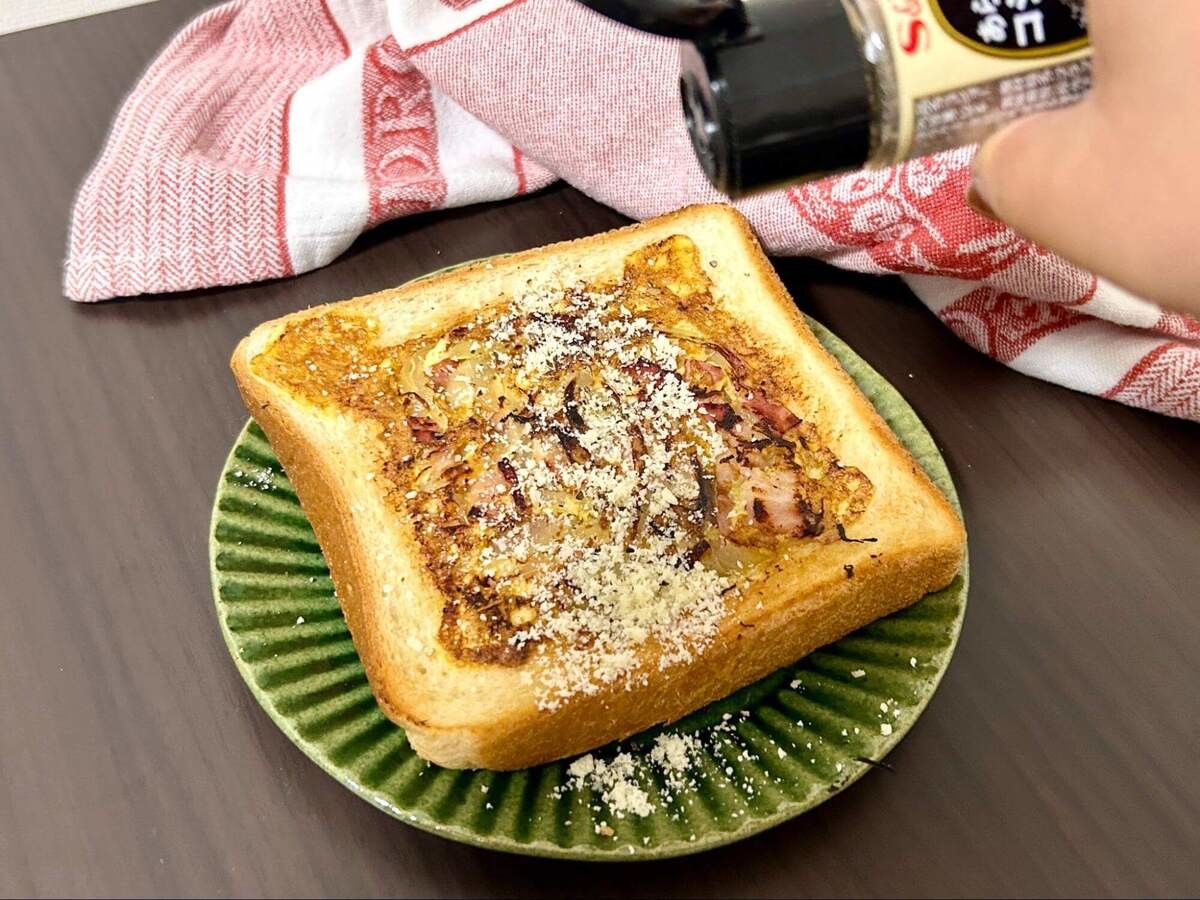 カルボナーラトースト