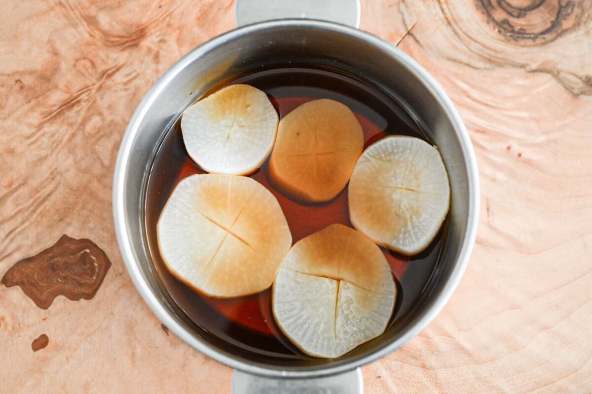 レンジで簡単！大根の下処理方法