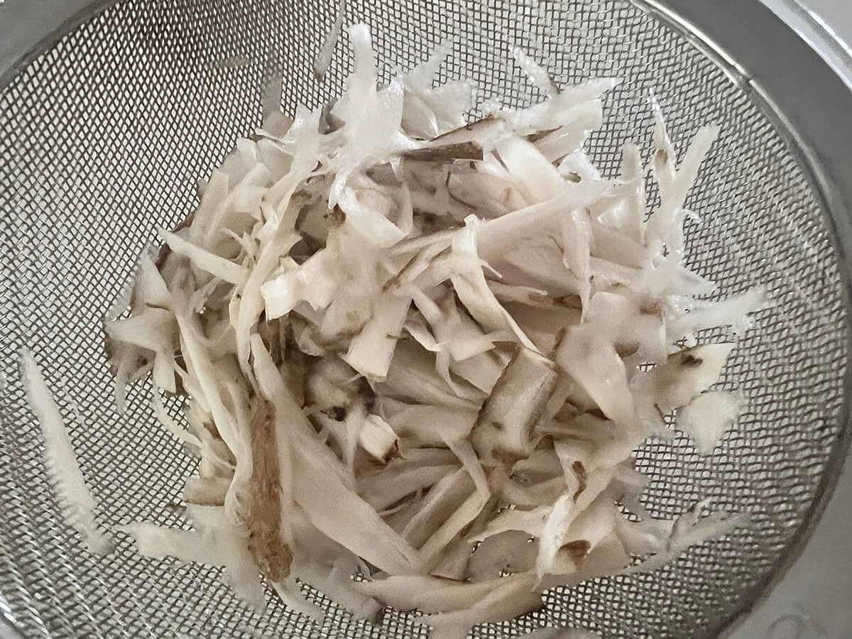 藤野嘉子さん「ごぼうの落とし揚げ」