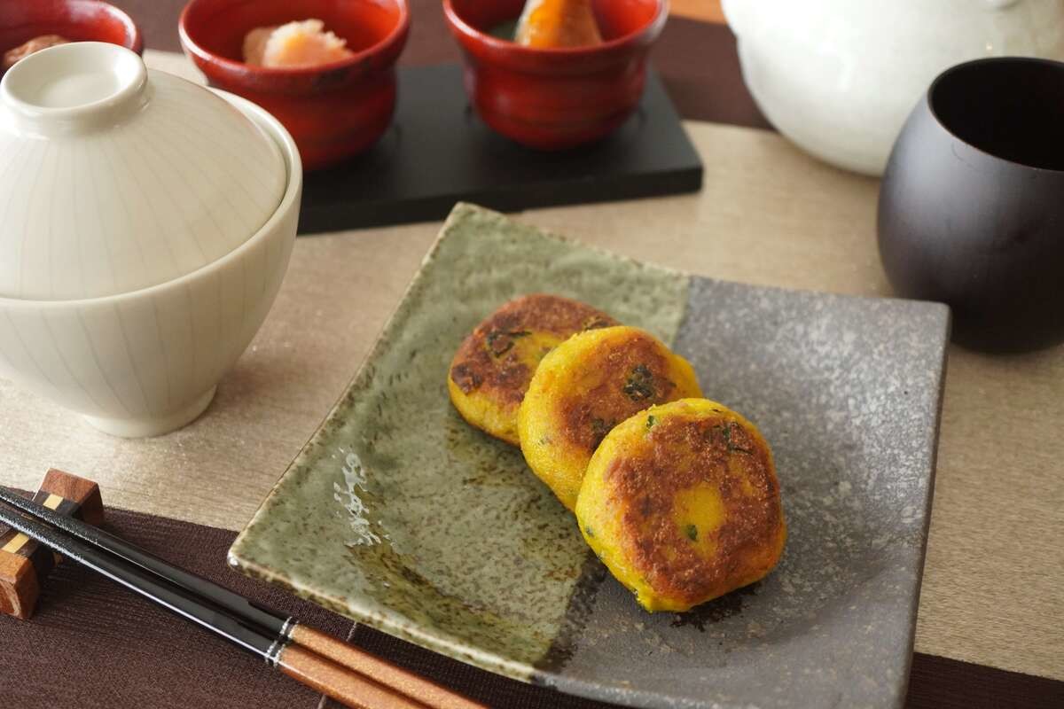 堀江ひろ子さん「かぼちゃのお焼きカレー風味」