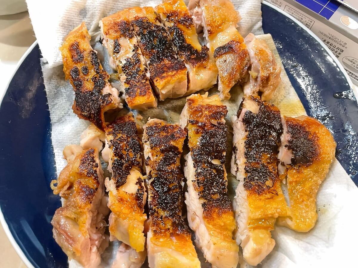 鶏の洋風おろしソース
