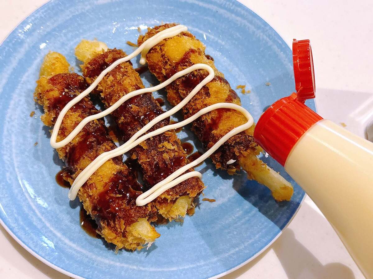 「ちくわポテトフライ」