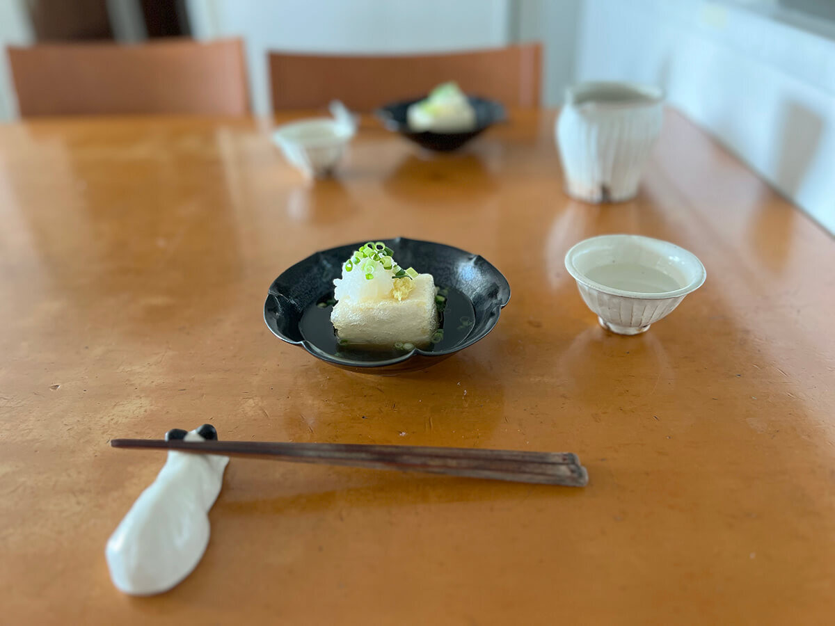大原千鶴さん「フライパン揚げだし豆腐」のレシピ