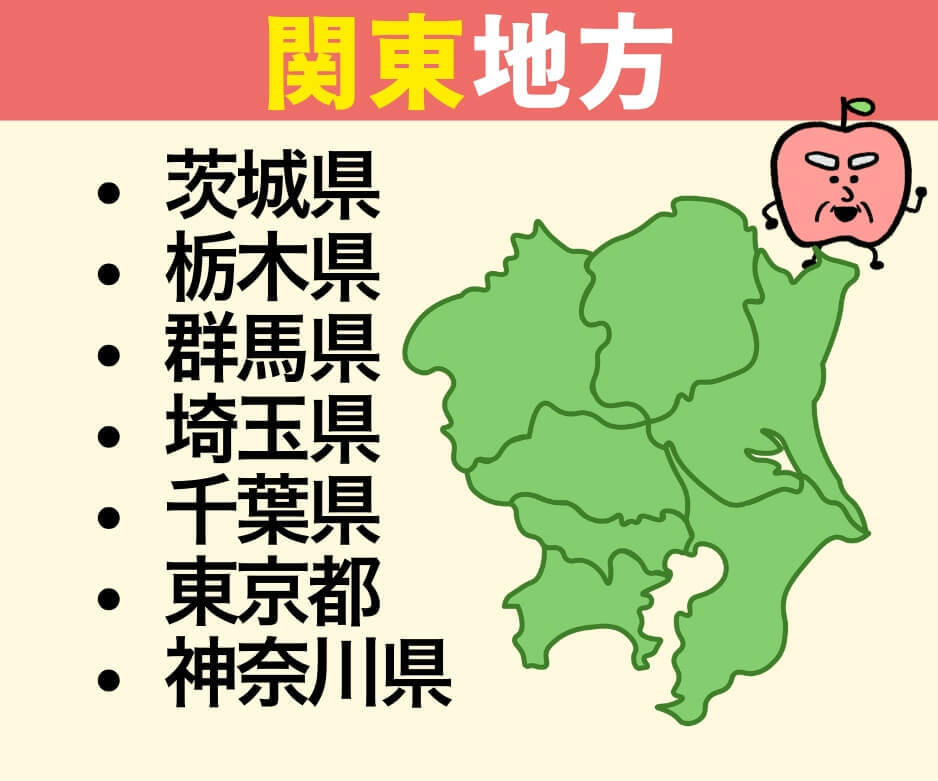 関東と関西、どっちが大きい？