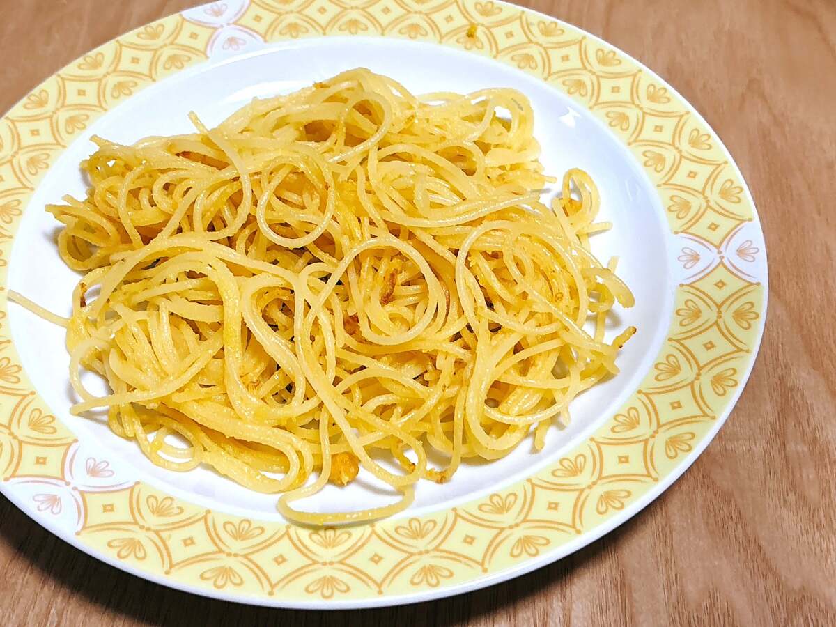 コーンスープパスタ