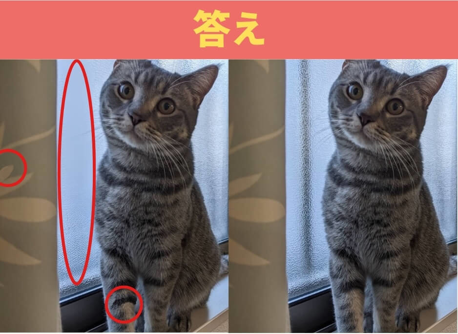間違い探し