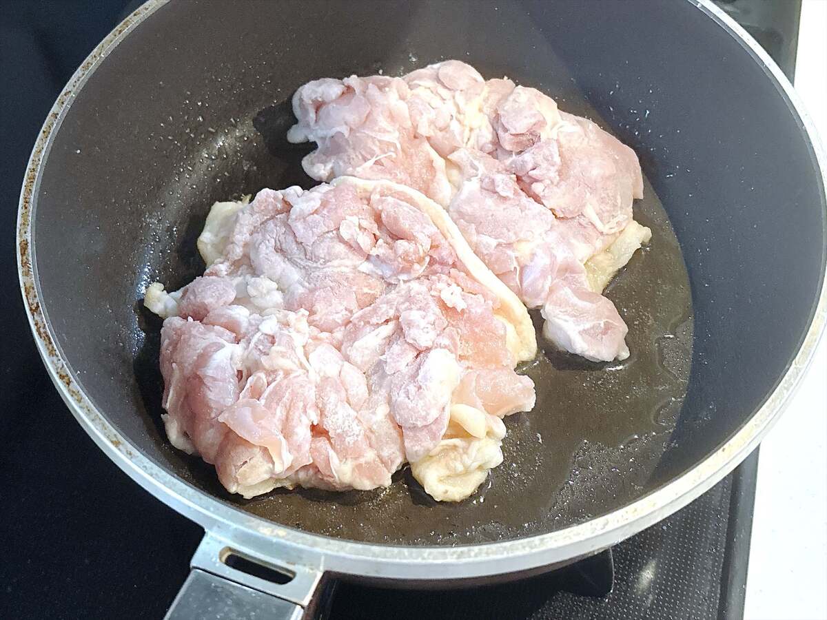 鶏のうまトマトクリーム煮