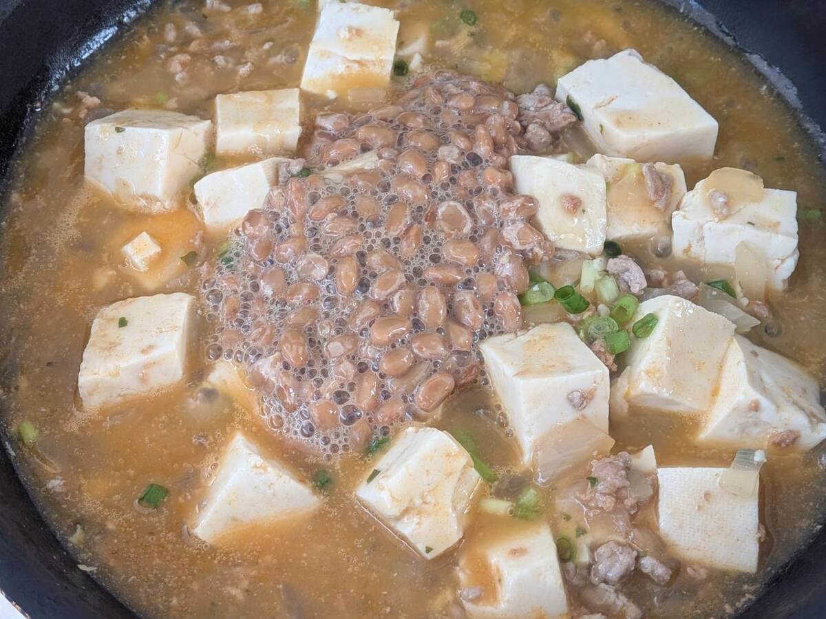 テレビ東京『晩酌の流儀４ 〜夏編〜』「納豆麻婆豆腐」