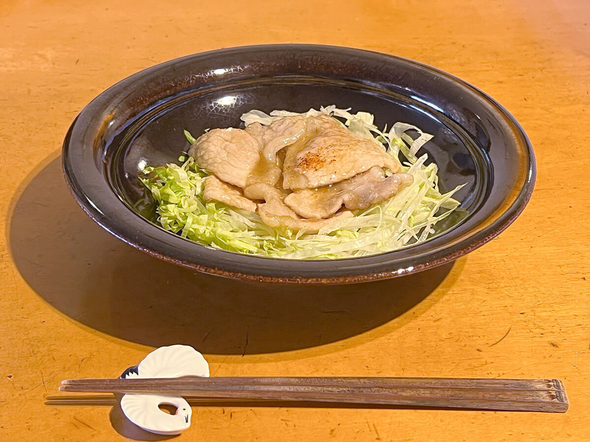 大原千鶴さん「豚のしょうが焼き」のレシピ