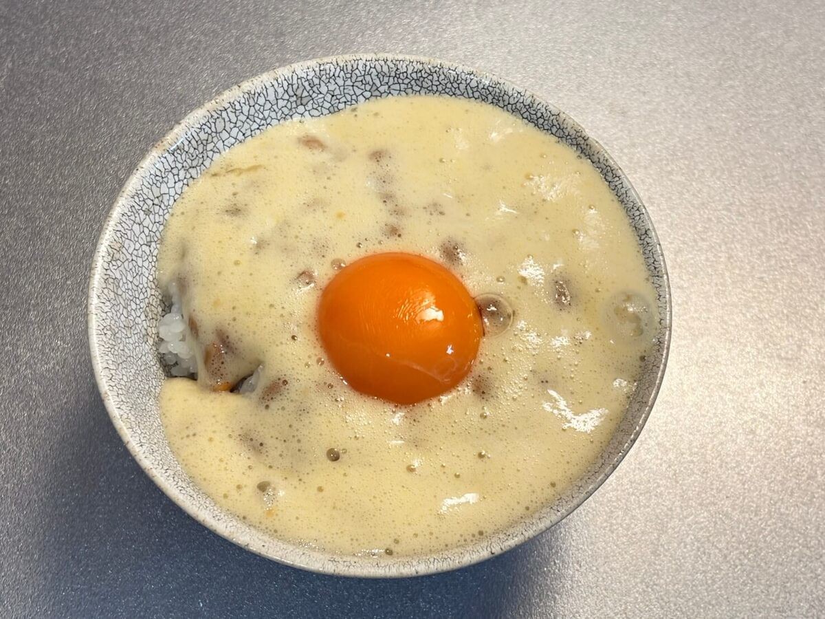 ZIP!「納豆お月見TKG」