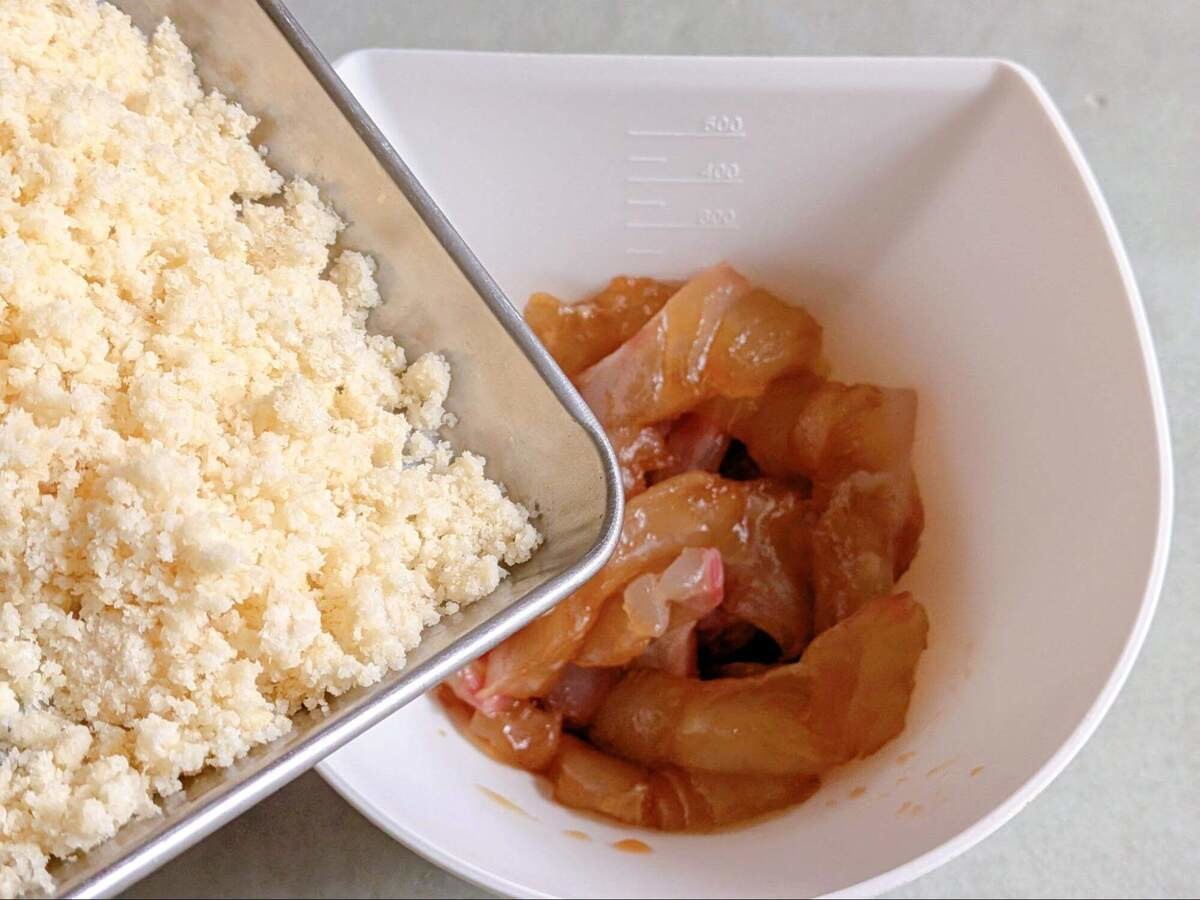 コウケンテツさん「づけ刺身のおからあえ」のレシピ