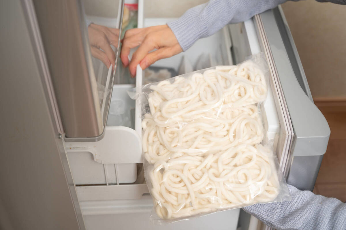 冷凍うどん