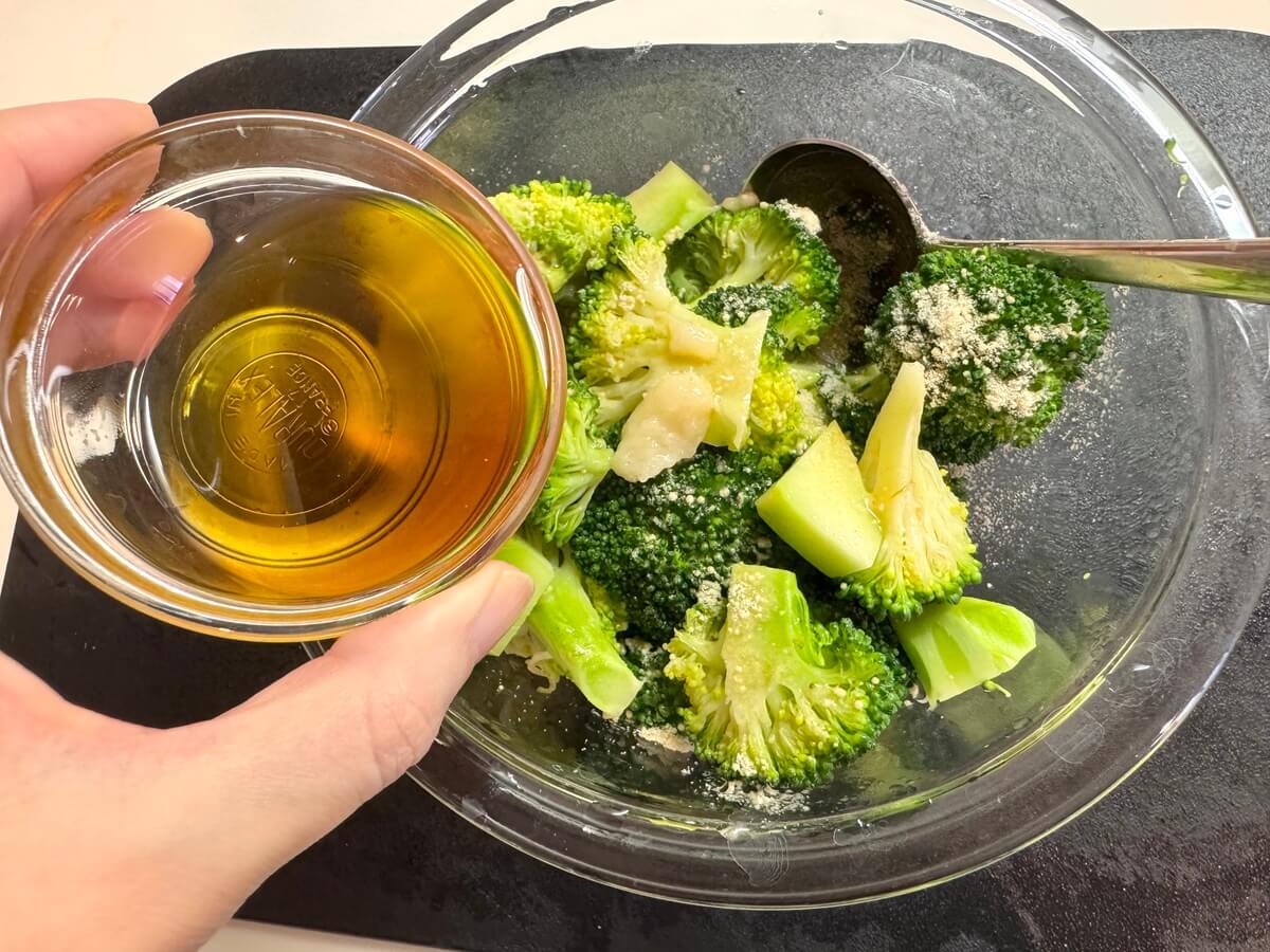 ブロッコリーのレンチンナムル