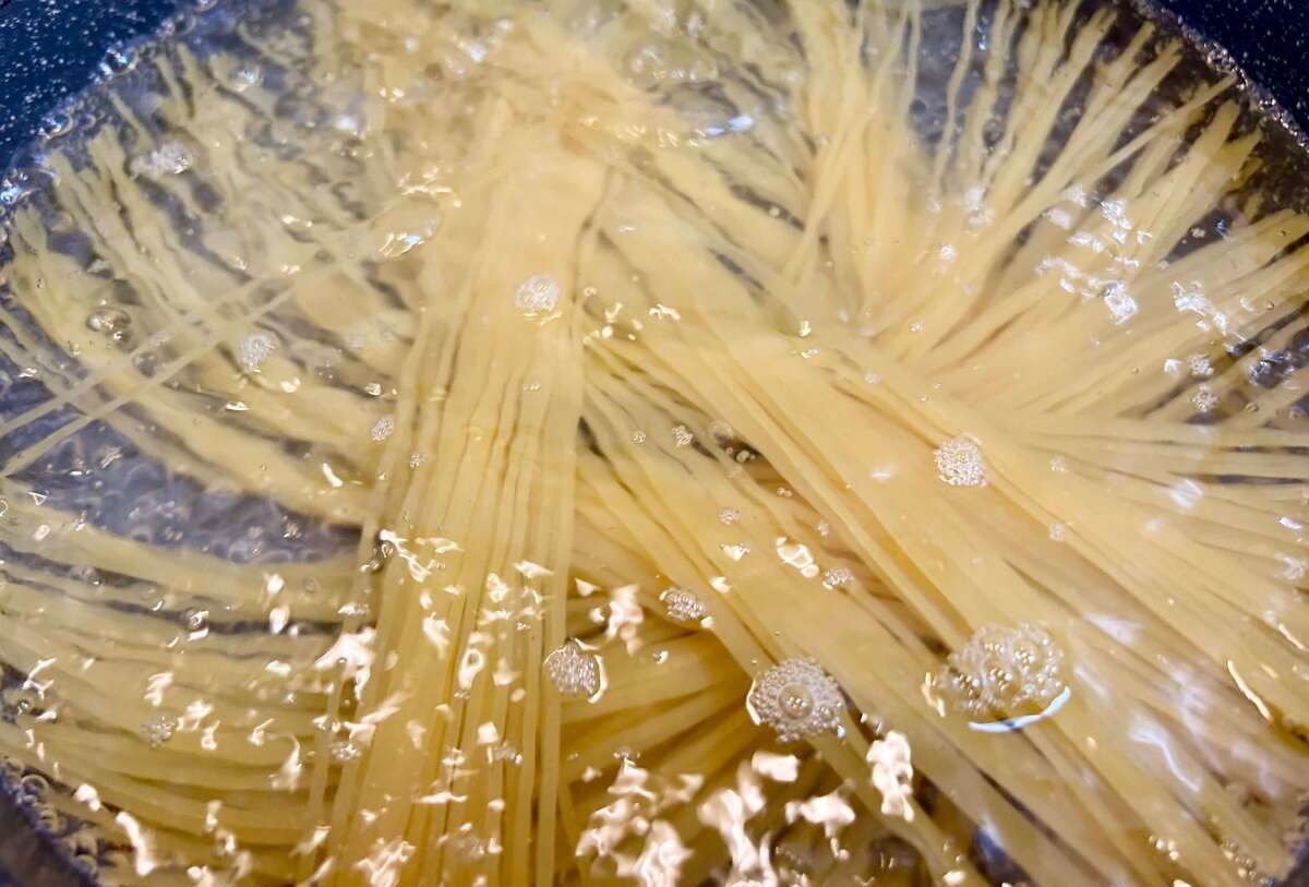 塩昆布パスタ
