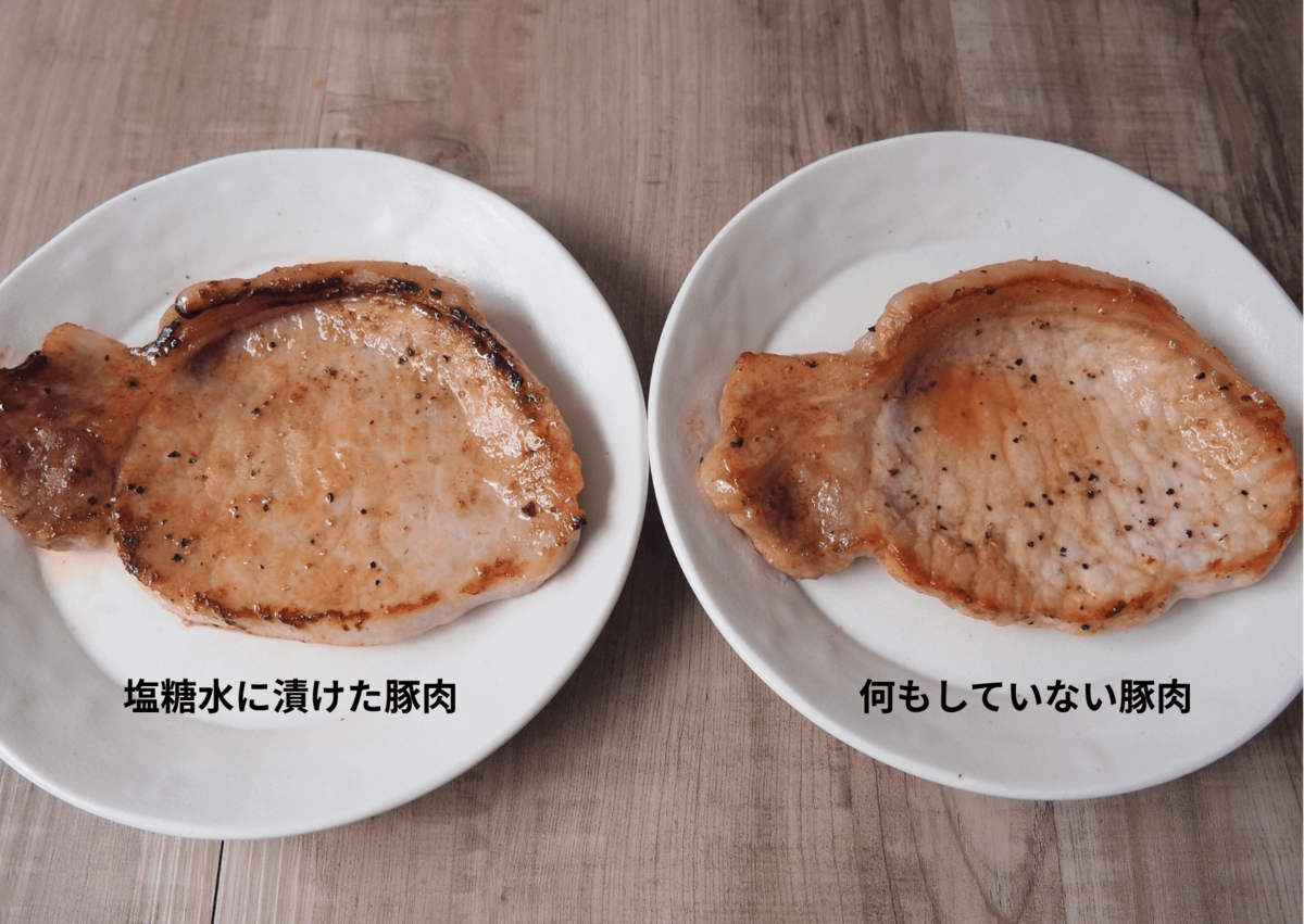 お肉をやわらかくする方法「塩糖水」