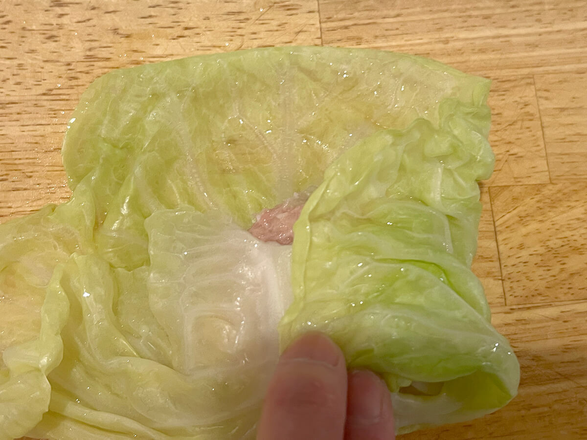 笠原将弘さん「和風ロールキャベツ」のレシピ