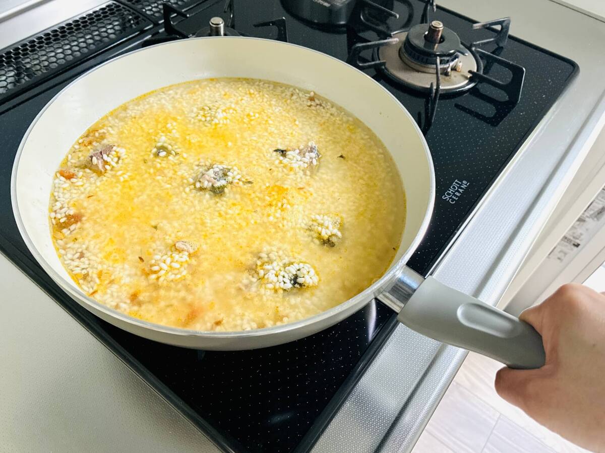 さば缶の簡単ビリヤニ