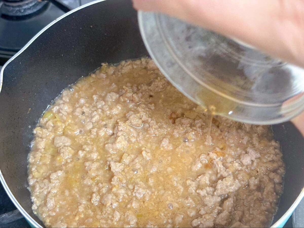 大庭英子さん「キャベツの肉みそがけ」