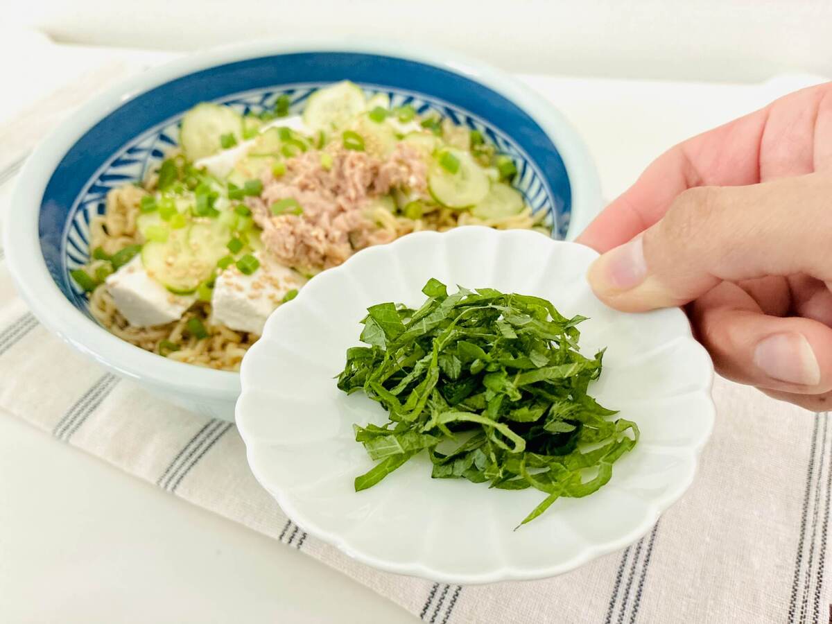 冷や汁風みそラーメン