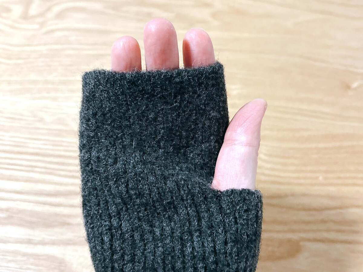 スフレヤーンニットアームウォーマー