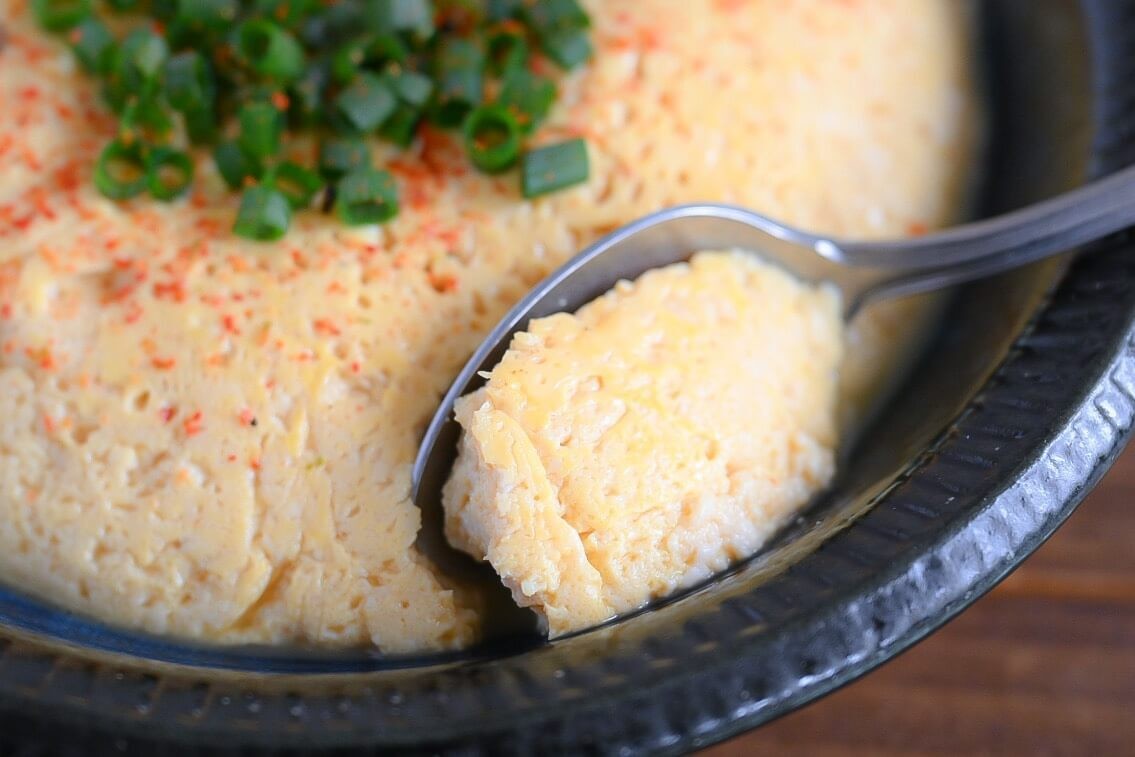 めんつゆ卵豆腐