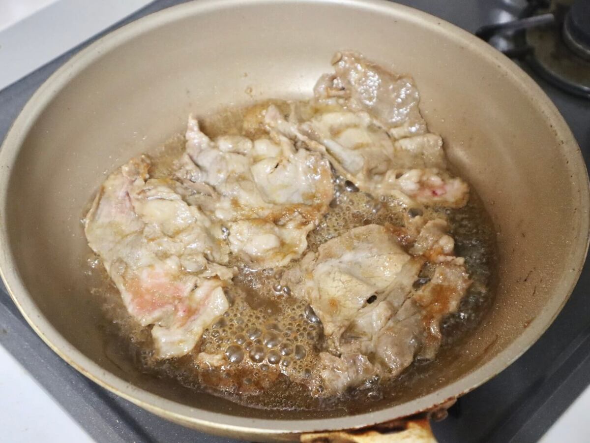 豚のしょうが焼き