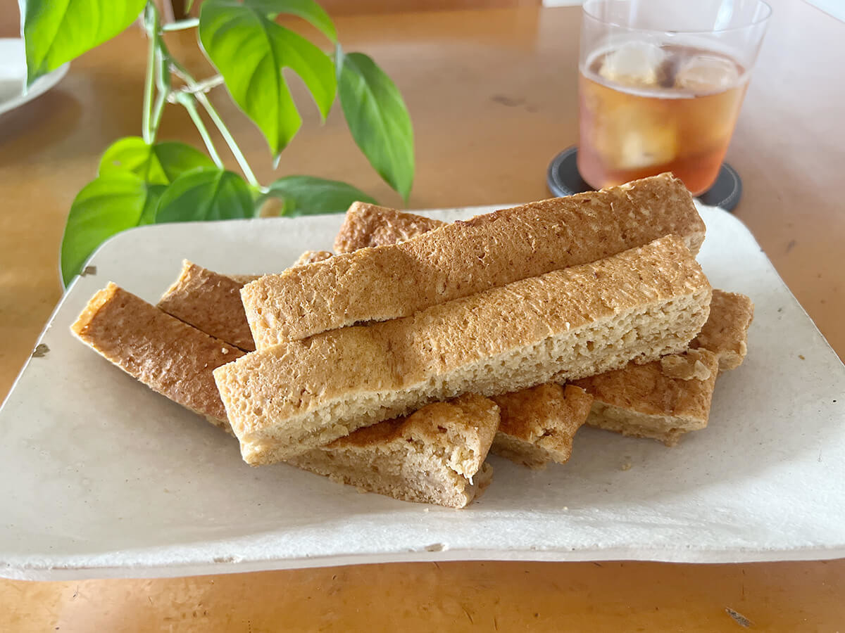 和平フレイズ「玉子焼き器で作るポッポ焼き」のレシピ