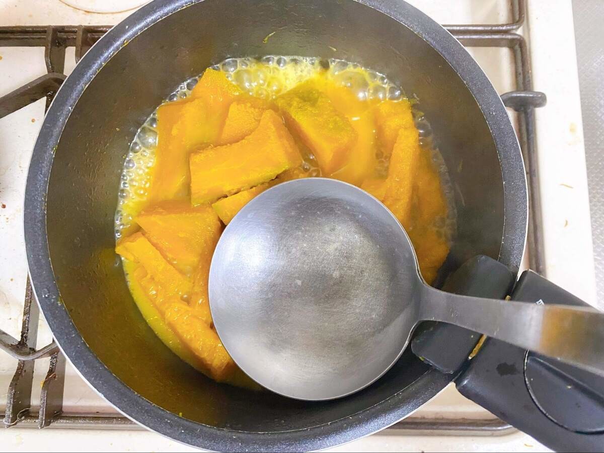 有賀薫さん「かぼちゃのポタージュ」