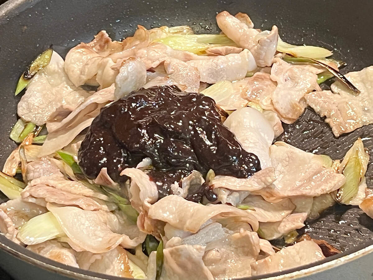 和田明日香さん「日本の調味料で回鍋肉」