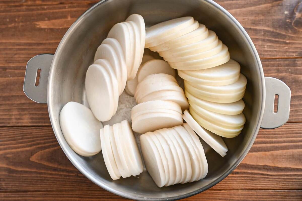 エバラ食品公式「大根ミルフィーユキムチ鍋」