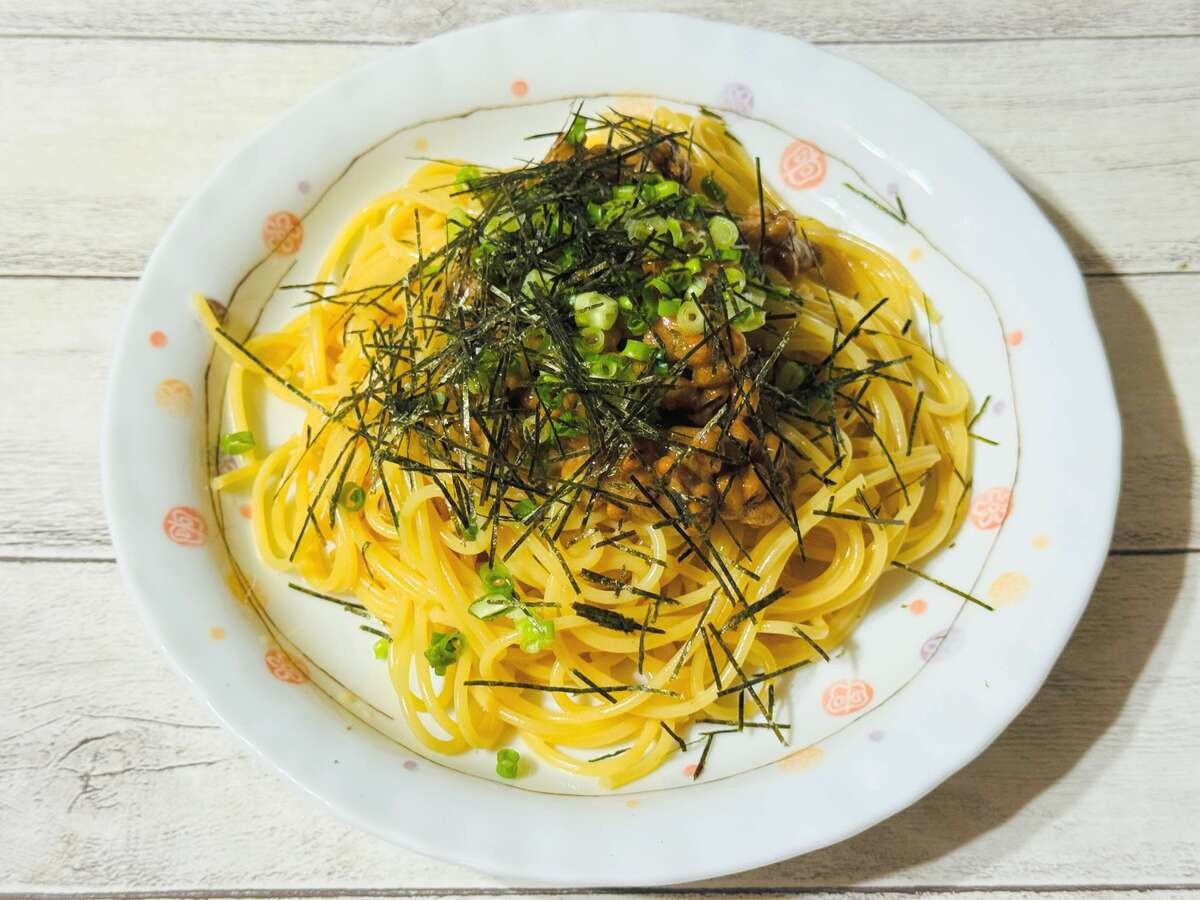 納豆パスタ