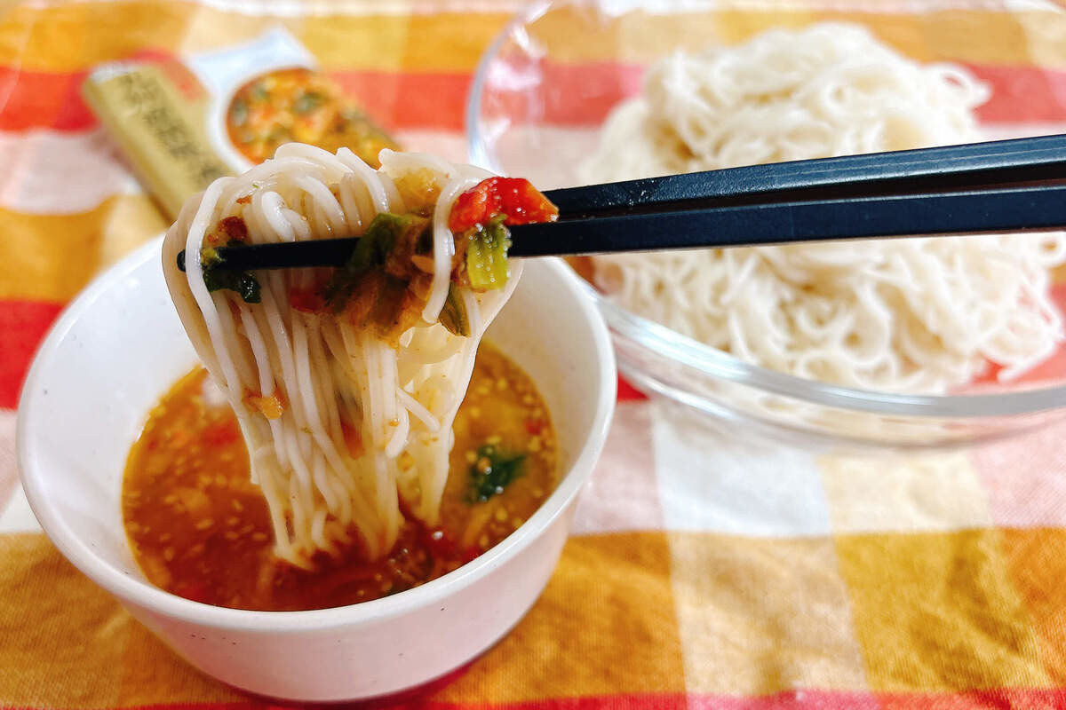 サラダそうめん