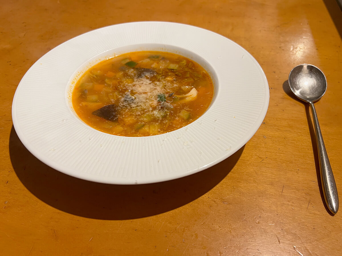 落合務さん「ミネストローネ」