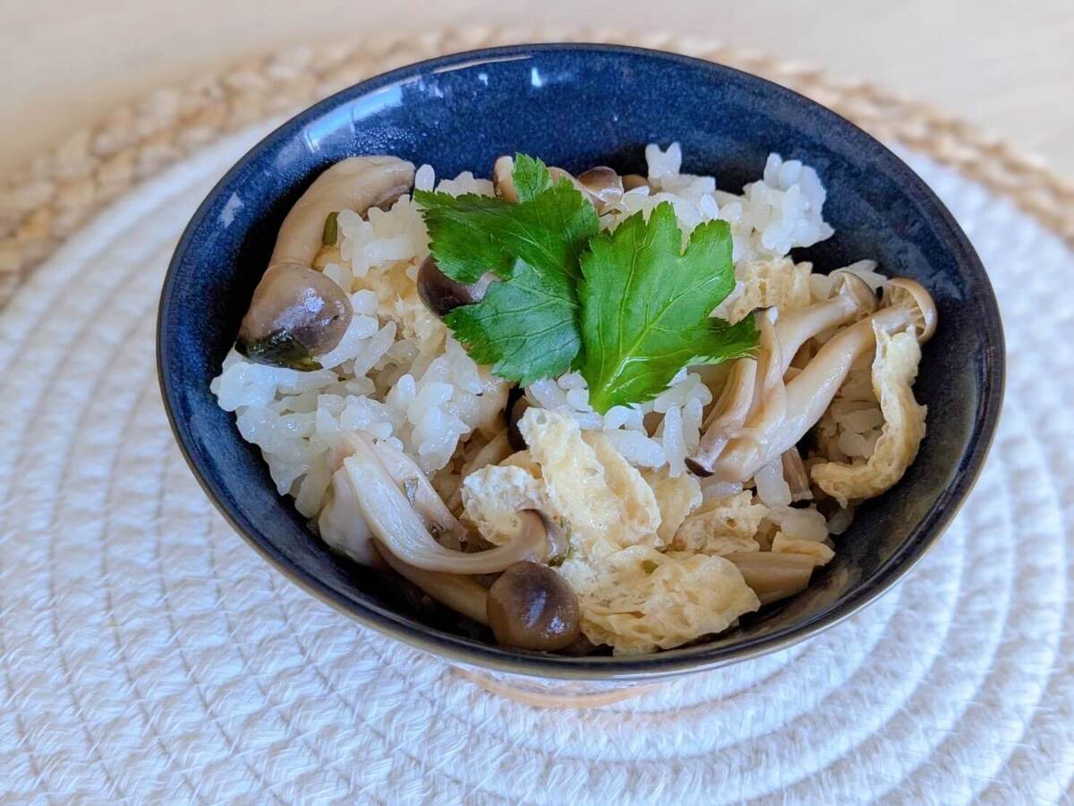 きのこの炊き込みご飯