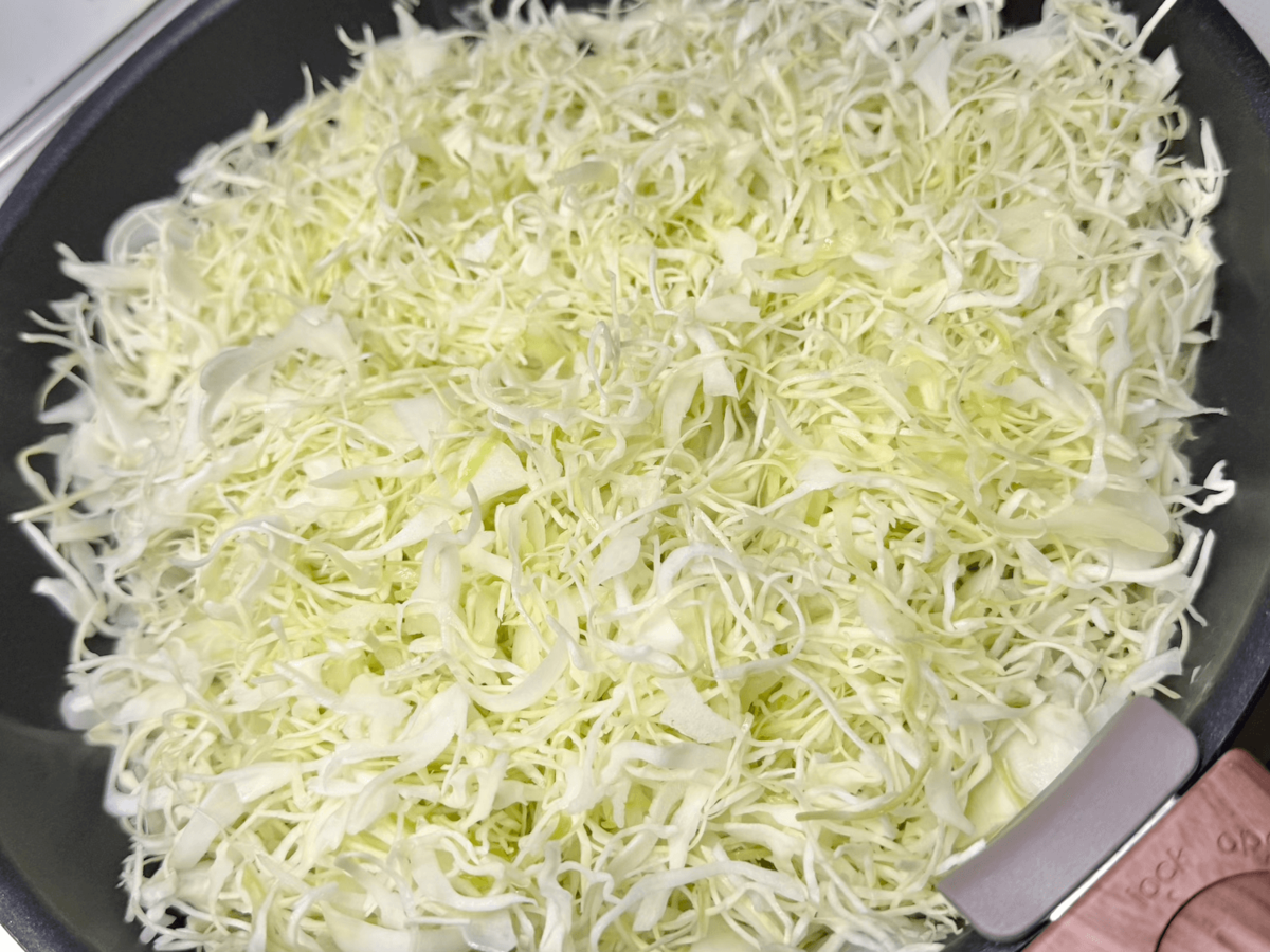 キャベツのバター炒め