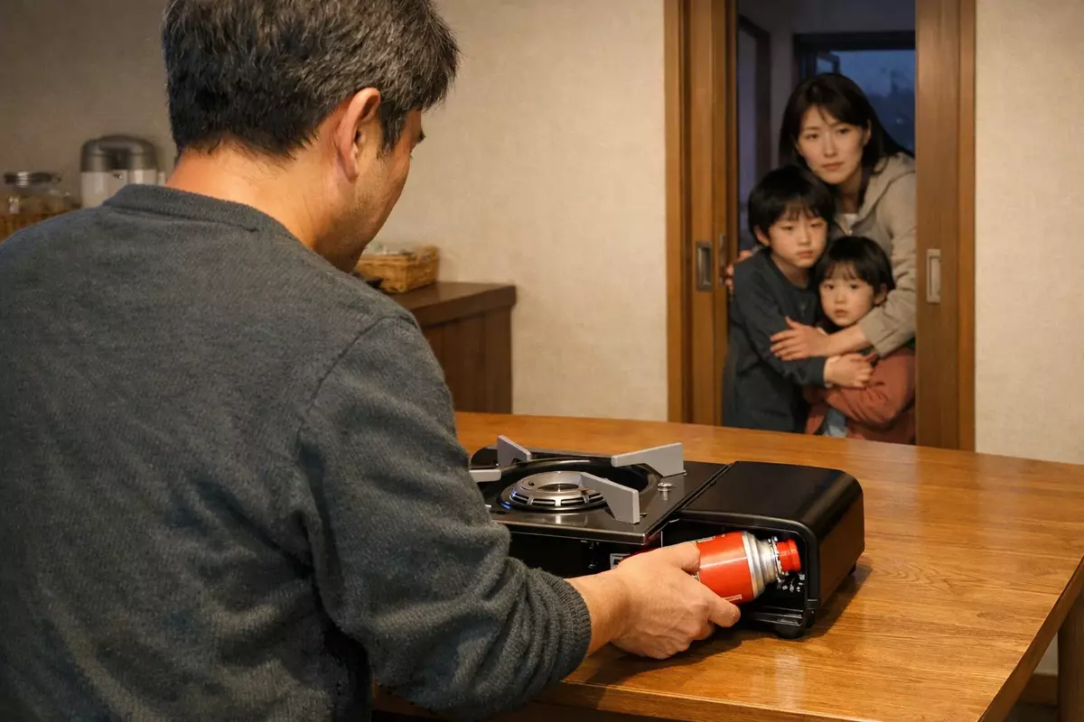 岩谷産業が教える！カセットこんろの誤った使い方