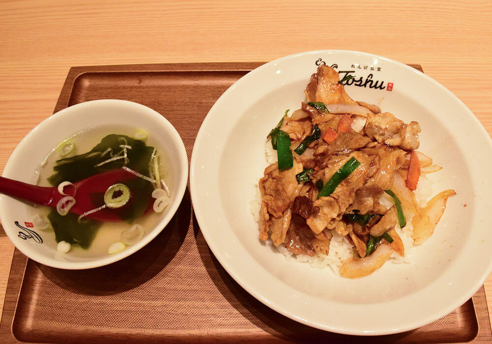 れんげ食堂Toshuのメニューは全体的にやや安め