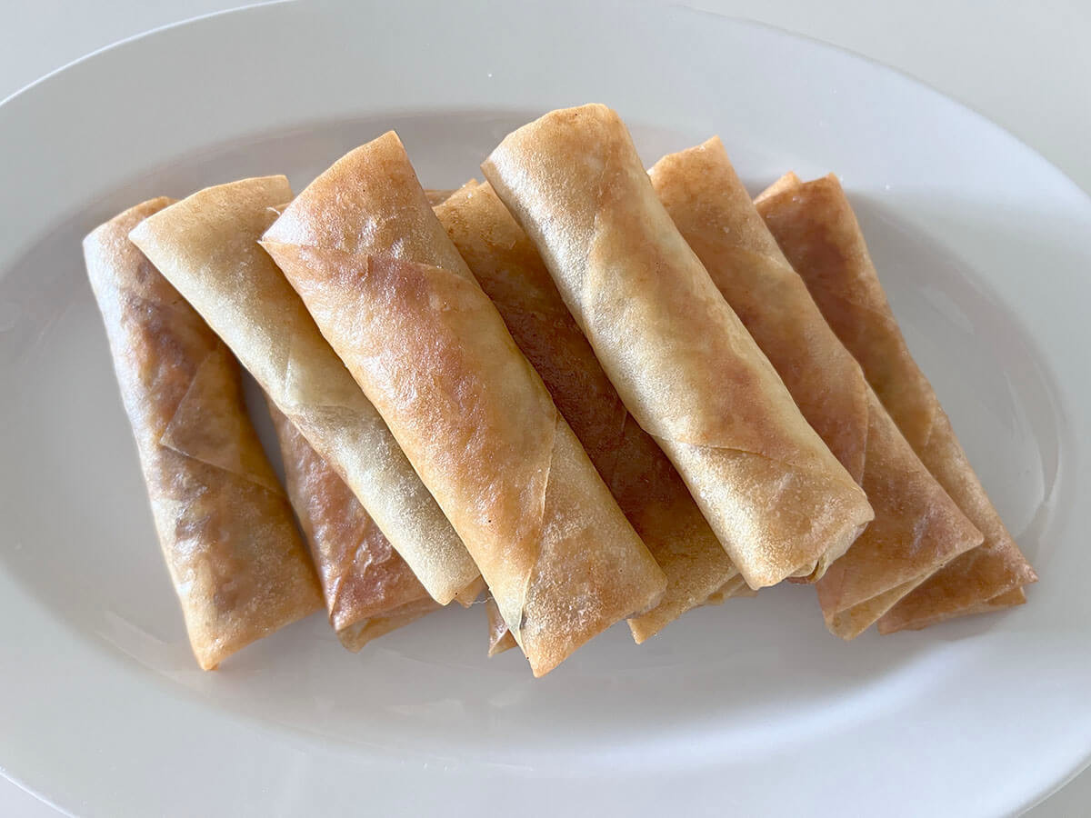 DAIGOも台所「豚挽き肉ともやしの春巻」