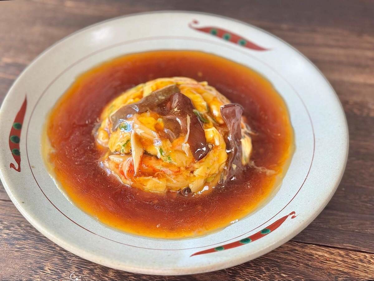 けんまさきっちんさん「王将風かに玉」