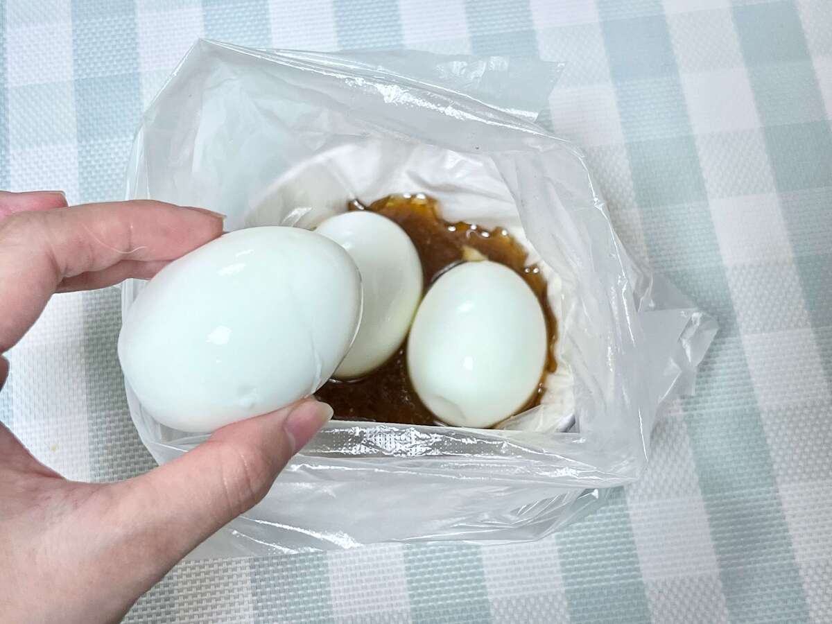 JA全農広報部「にんにく味噌漬けたまご」のレシピ