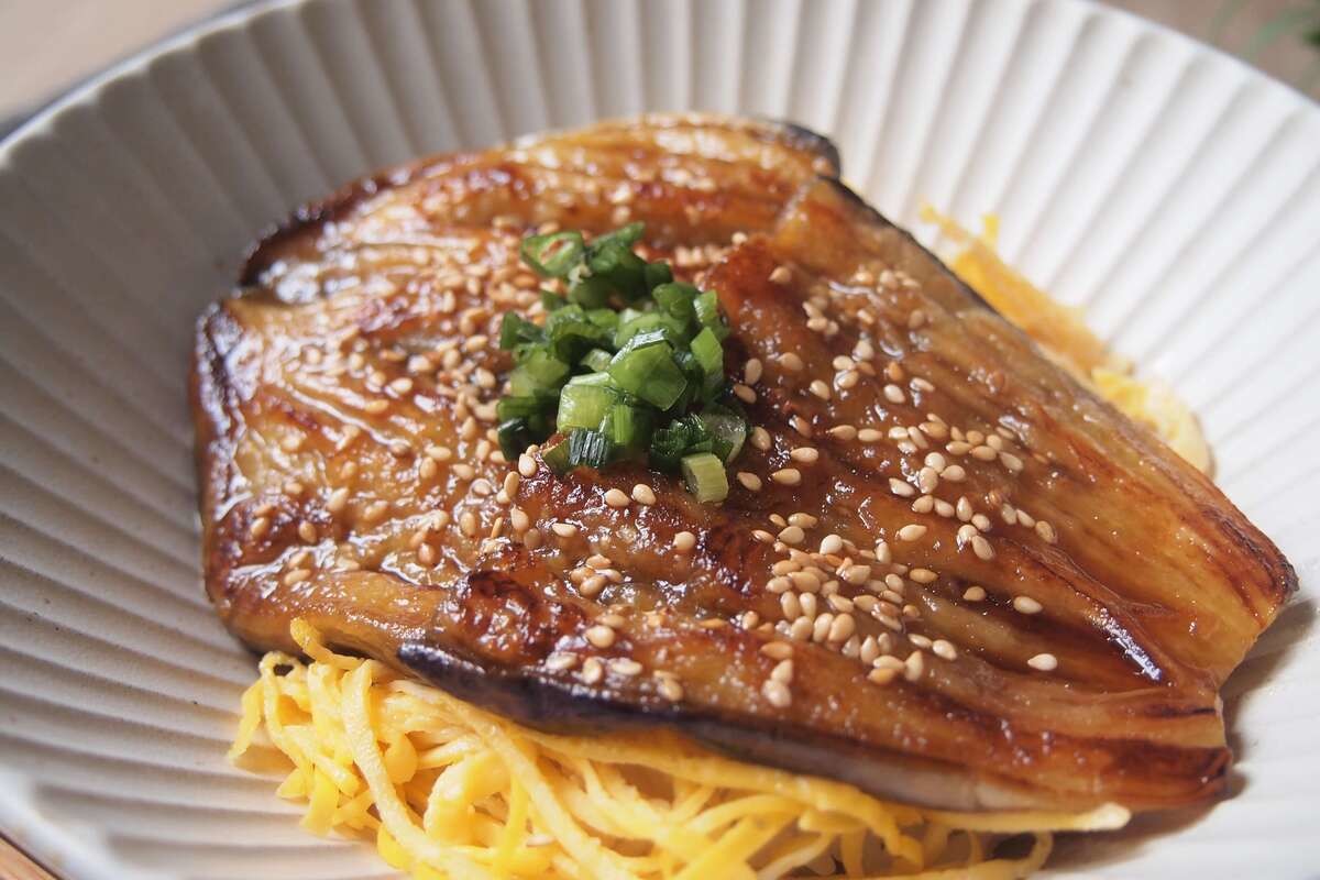 ナスのかば焼き丼