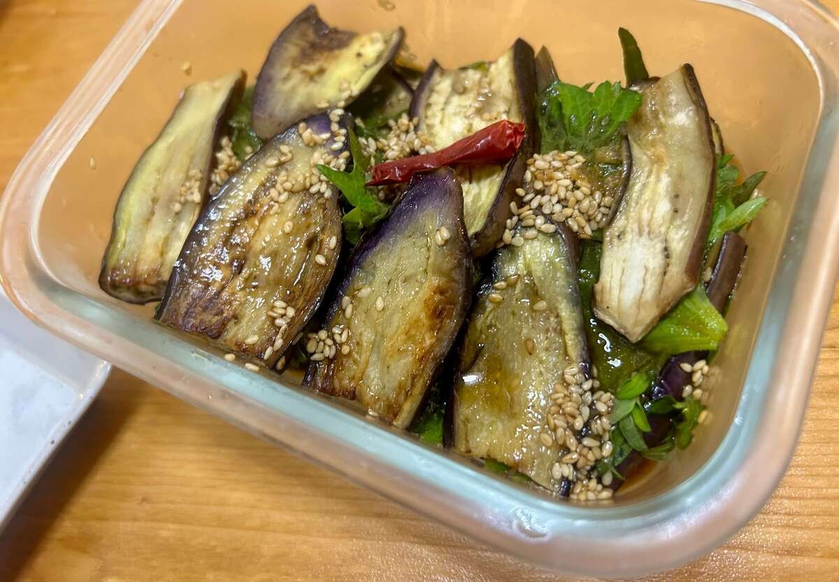 ナスのしそ浸し