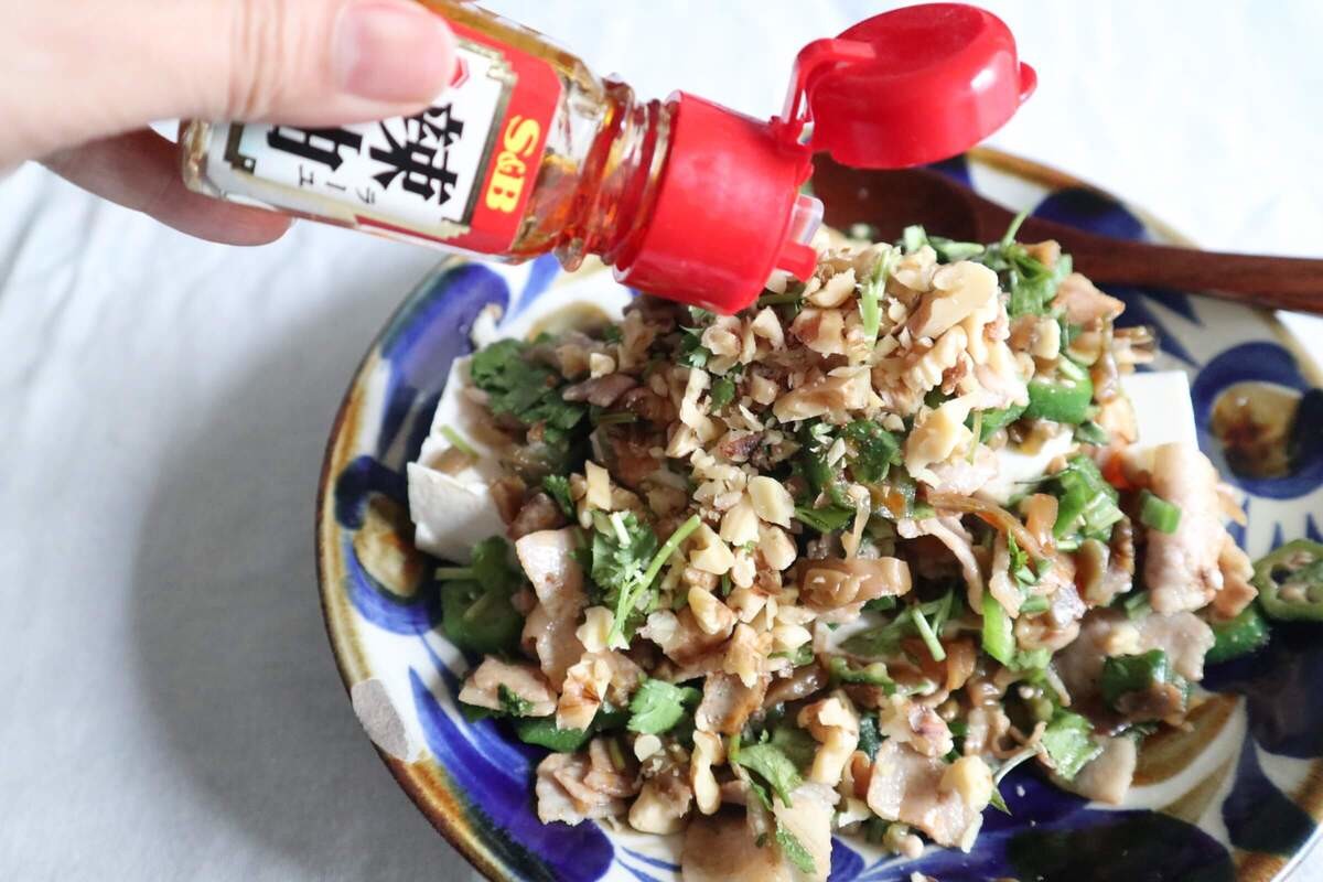 四川風やっこ豆腐