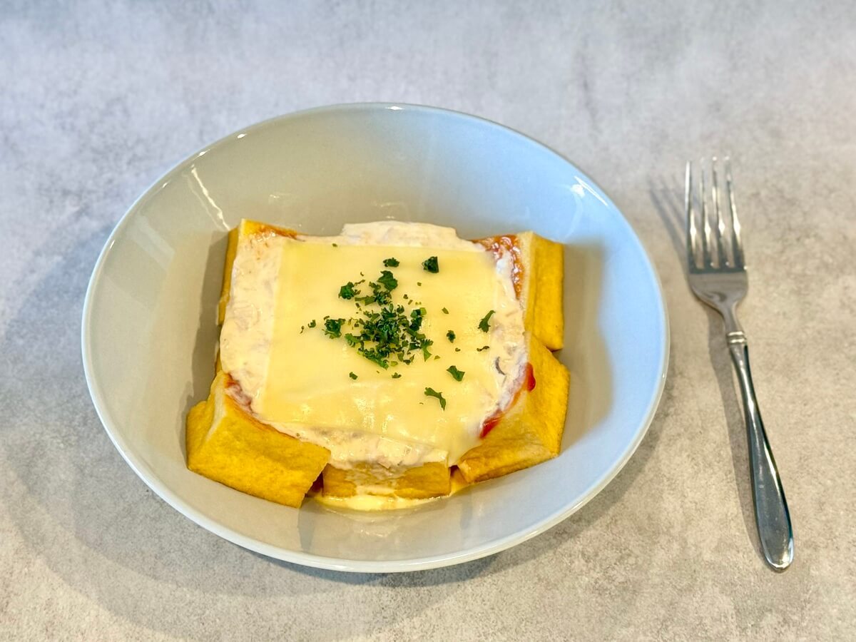 小倉優子さん「厚揚げグラタン」