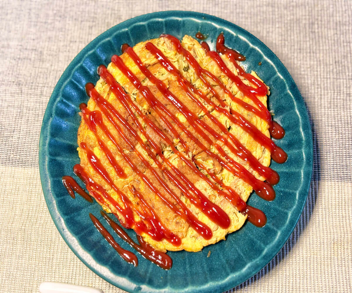 スパニッシュ白菜オムレツ