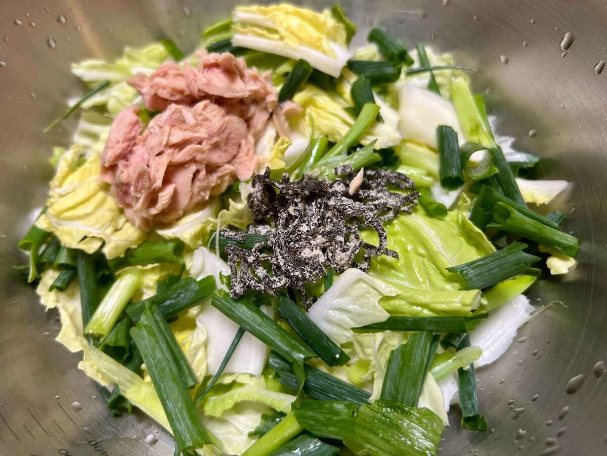 和田明日香さん「白菜のちぎり和え」