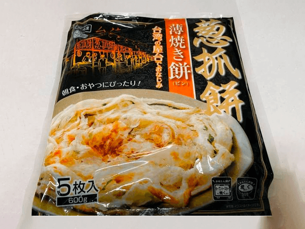 業務スーパー 葱抓餅 薄焼き餅