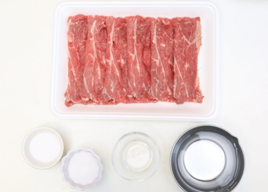 福田二志雄さん「お肉をやわらかくする塩糖水」