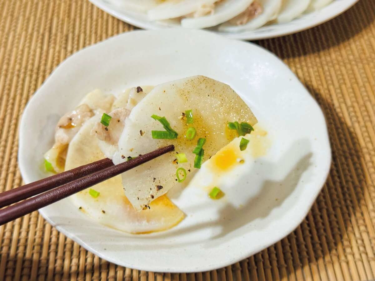 山本ゆりさん考案『大根と豚バラのチン』