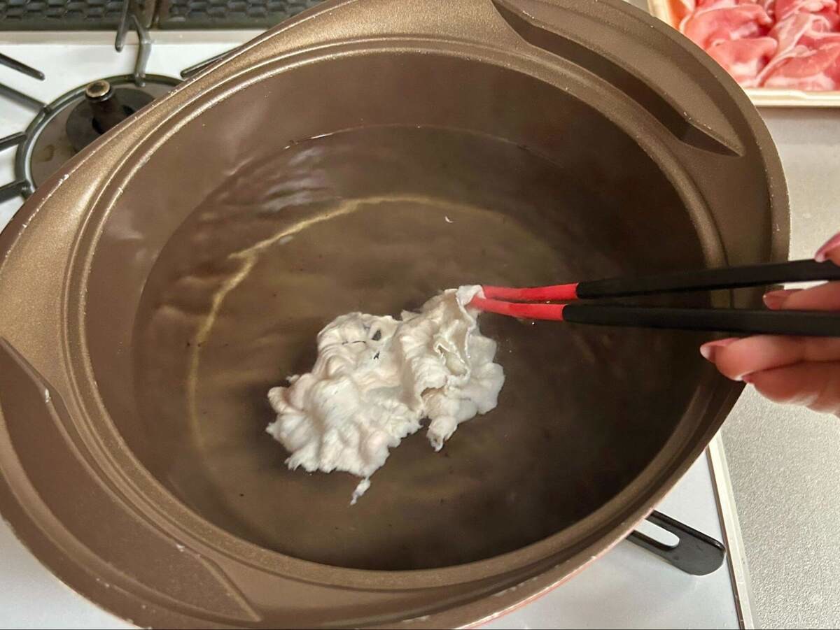 和田明日香さん「​たっぷり薬味の豚しゃぶ」